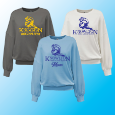 Knowlton Ladies Drop Shoulder Crewneck